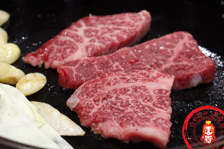 한우생등심에 된장죽 마무리~ ☆코엑스 삼성중앙역 맛집/강남 한우 맛집_대도식당☆ - 삼성 지역 추천맛집 대도식당 후기