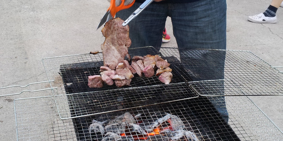 사진찍기 참 힘들다 아들아!!!!    -     단렌즈의 불편함