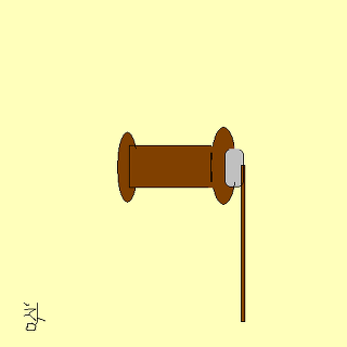 태엽으로 가는 자동차처럼