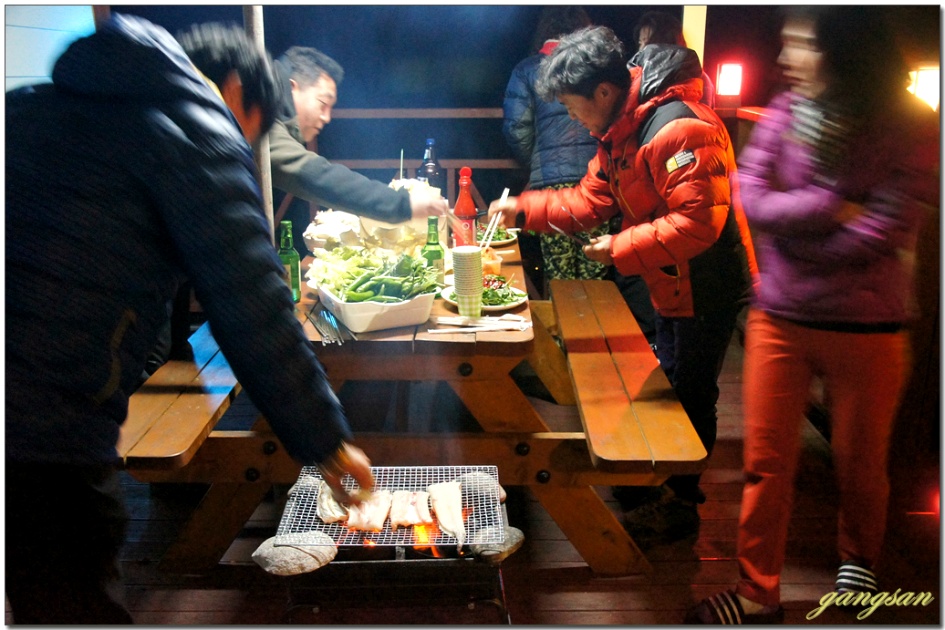 영남알프스 배내골 포그니펜션에서의 다산조 송년모임 1박2일