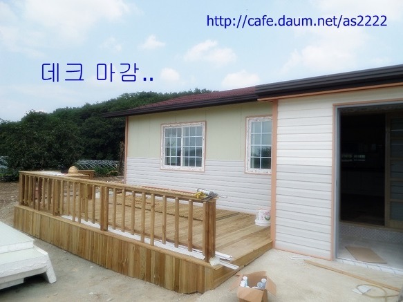조립식농가주택23평시공사진..(경남,합천군)