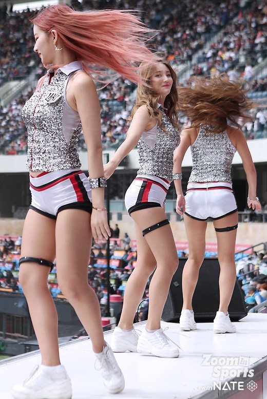kt 위즈 치어리더 김진아