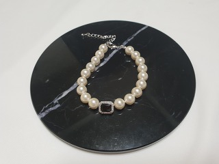 진주포인트 팔찌 -15000원