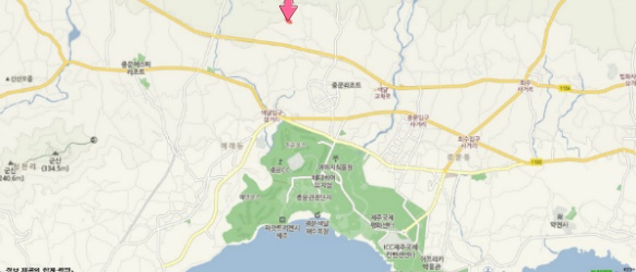 22년보유 중문관광지와3대호텔있있는 서귀포색달동토지 급매(여유자금투자방)