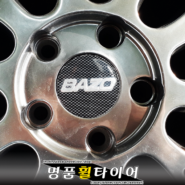 바조 하이퍼블랙 19인치 중고 사제휠 인치업연비 휠교환 