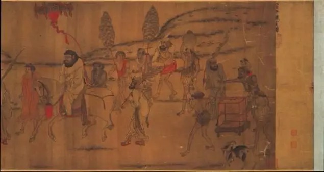 천년전 사마르칸트의 벽화(고구려사신도 포함)